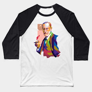 Sigmund Freud Baseball T-Shirt